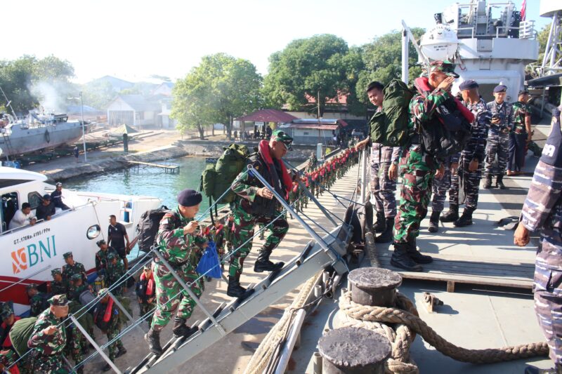 100 Siswa Dikmata TNI AL Angkatan 44 laksanakan lattek integrasi