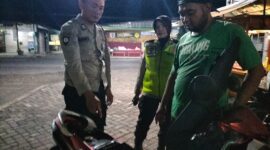 Polsek Kertosono Patroli SREG cegah kejahatan jalanan