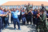 Komandan Pusdikpel (Danpusdikpel) Letkol Laut (P) R. Mohamad Candra Wirabraja