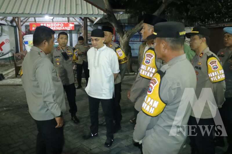 Kapolres Gresik AKBP Arief Kurniawan sosialisasi terkait pengamanan Haul Mbah Zainal Abidin