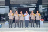 Kapolres Bojonegoro AKBP Mario Prahatinto dampingi Tim Itwasum Polri di Sidoarjo