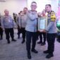 Kapolres Nganjuk AKBP Siswantoro terima piagam penghargaan IKPA