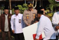 Kapolres Malang AKBP Putu Kholis Aryana santuni Rumah Ibadah, Ponpes dan Panti Asuhan