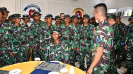 Siswa Satdik Kodikalatal TA. 2024 kunjungan ke Ksatrian