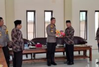 Kapolres Nganjuk AKBP Siswantoro kunjungan ke kantor DPD LDII