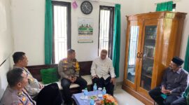 Kapolres Nganjuk AKBP Siswantoro kunjungi kantor PCNU jalin silaturahmi