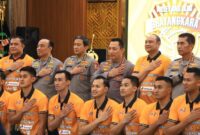 Tim Voli Jakarta Bhayangkara Presisi dan Popsivo Polwan