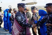 Dankodiklatal Letjen TNI Marinir Nur Alamsyah saat di Kupang