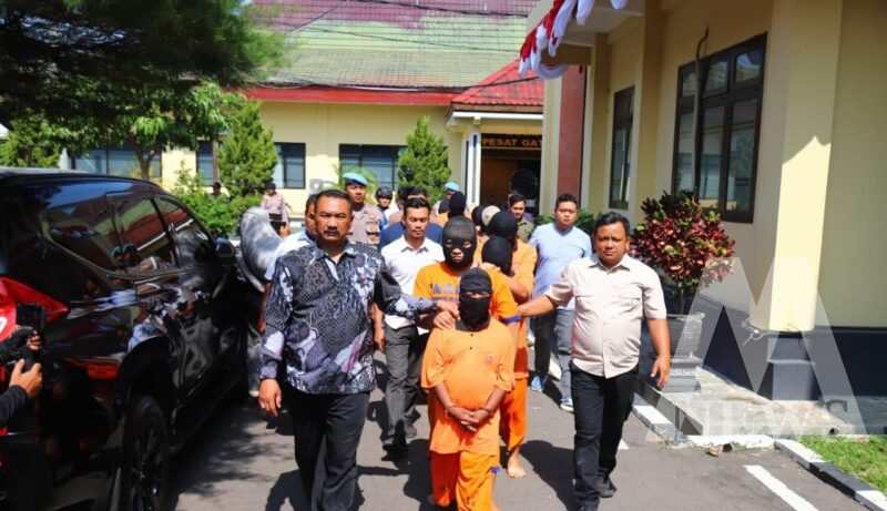 Polres Magetan tangkap Curanmor beserta barang buktinya