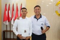 Dankodiklatal Letjen TNI Marinir Nur Alamsyah bersama siswa Dikmata