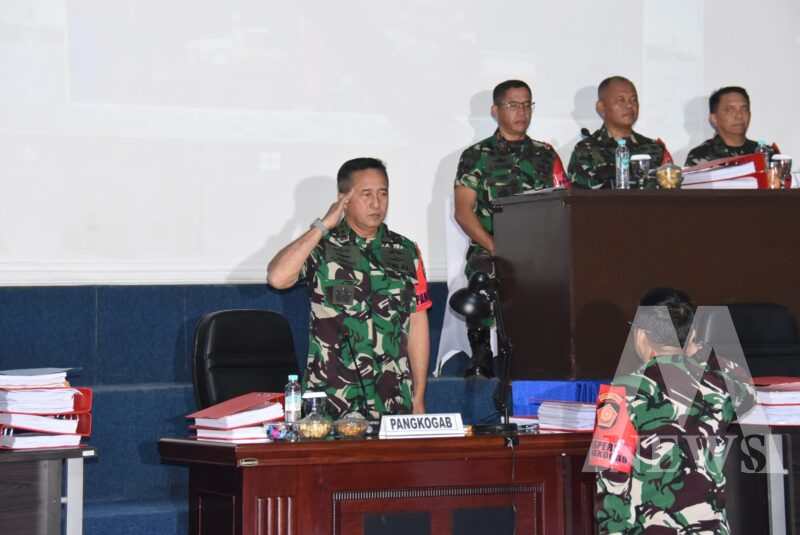 Dankodiklatal Letjen TNI Marinir Nur Alamsyah pimpin uji konsep RO latihan Armada Jaya 42 TA. 2024