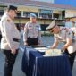 Kapolres Tanjung Perak AKBP William Cornelis Tanasale gelar sertijab Kapolsek dan Kasatlantas