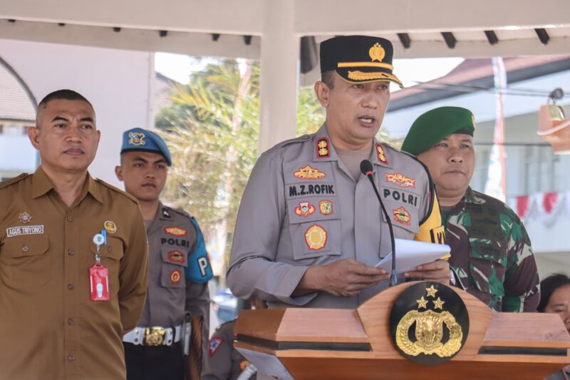 Kapolres Lumajang AKBP Mohammad Zainur Rofik