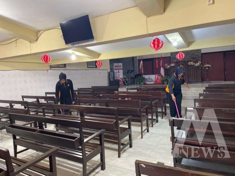 Polwan Polres Tulungagung gelar bakti religi