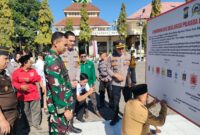 Kapolres Situbondo AKBP Rezi Dharmawan saat Deklarasi Pilkada Damai