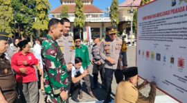 Kapolres Situbondo AKBP Rezi Dharmawan saat Deklarasi Pilkada Damai