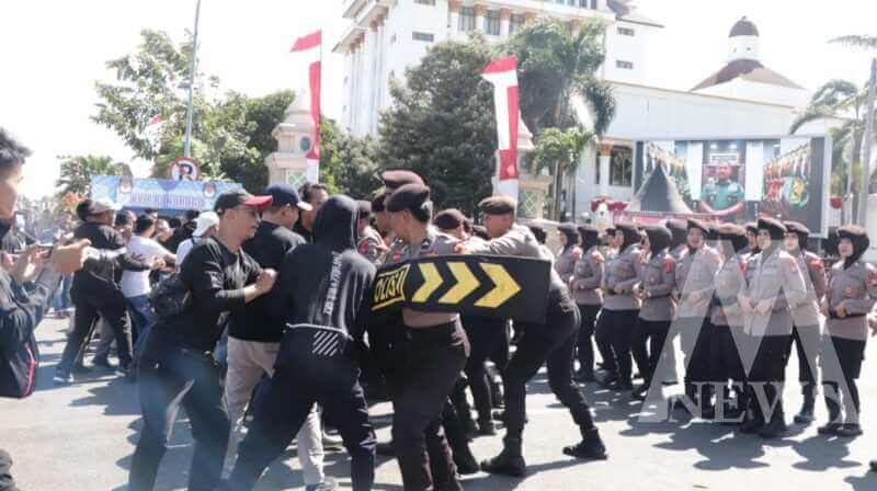 Polres Ponorogo Gelar Sispamkota