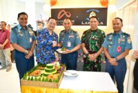 Dirdok Kodiklatal Laksma TNI Nouldy J. Tangkap hadiri peresmian Raho Club Cabang Lakesla