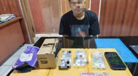 Polisi amankan tersangka pengedar Okerbaya beserta barang buktinya