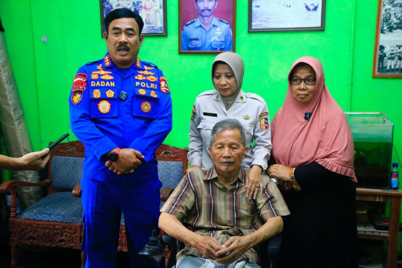 Kompol (Purn) Sutomo Birowo mantan Pengasuh dan Pelatih, Didatangi Alumni Akpol 91 Bhara Daksa, Kasubdit Patroliair Ditpolair Korpolairud Baharkam Polri Kombespol Dadan