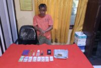 Polisi tangkap tersangka beserta barang buktinya