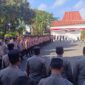 Polresta Banyuwangi apel persiapan kelancaran dan keamanan pelantikan anggota DPRD terpilih