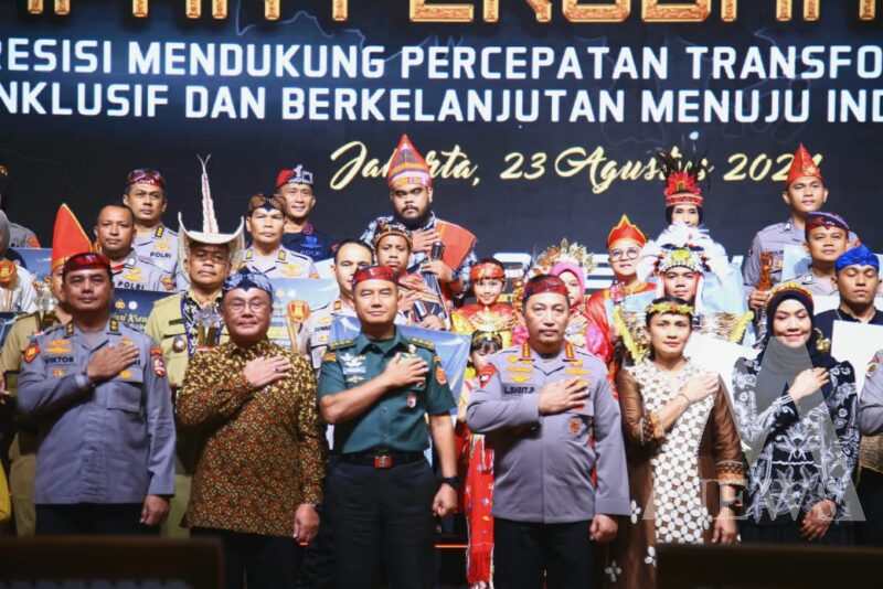 Kapolri Jenderal Listyo Sigit Prabowo hadiri malam kreasi Setapak Perubahan Polri