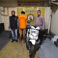 Tersangka diamankan Polisi beserta barang buktinya