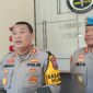 Kabid Humas Polda Jatim Kombespol Dirmanto didampingi Kabid Propam Polda Jatim Kombespol Iman Setiawan
