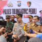 Kapolres Tulungagung AKBP Muhammad Taat Resdi berikan sambutan