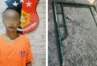 Polsek Krembangan tangkap tersangka beserta barang buktinya