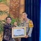 Kapolres Magetan AKBP Satria Permana terima penghargaan
