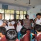 Polwan Polres Probolinggo edukasi para pelajar