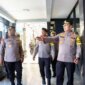 Karoops Polda Jatim Kombespol Puji Santoso didampingi Kapolresta Banyuwangi Kombespol Nanang