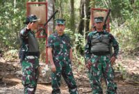 Dirlat Brigjen TNI Marinir Widodo tinjau lattek berganda siswa Diktukpa