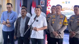 Ketua komisi A DPRD Jatim Adam Rusydi kunjungan ke Polresta Malang Kota