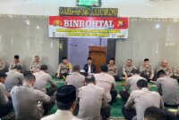 Polres Nganjuk Gelar Program Binrohtal