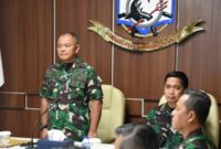 Irkodiklatal Brigjen TNI Marinir Ahmad Fajar Pimpin Taklimat Audit