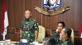 Irkodiklatal Brigjen TNI Marinir Ahmad Fajar Pimpin Taklimat Audit