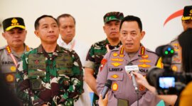Kapolri Jenderal Listyo Sigit Prabowo dan Panglima TNI Agus Subiyanto di Bali