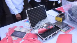 Polisi tangkap tersangka beserta barang buktinya