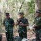 Dirdok Kodiklatal Laksma TNI Nouldy J. Tangka tinjau Rahlat PLP-4 Marinir Purboyo