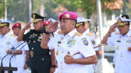 Dankodiklatal Letjen TNI Marinir Nur Alamsyah pimpin ziarah