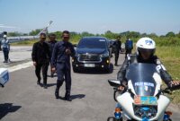 Siswa Pomal Kodiklatal lattek pengawalan VVIP