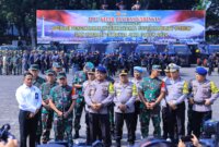 TNI Polri Gelar Apel Pasukan Gabungan