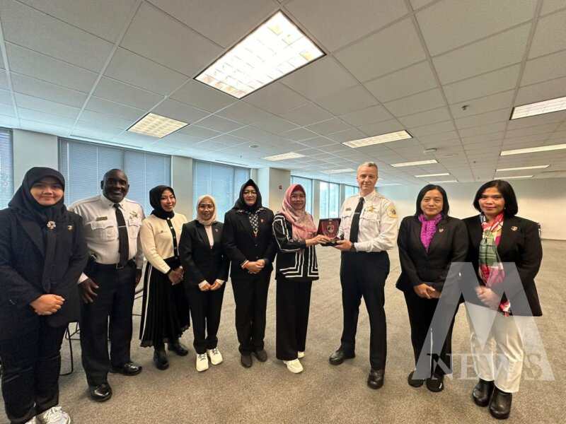 Delegasi Polwan RI lakukan Studi Komparatif di Chicago