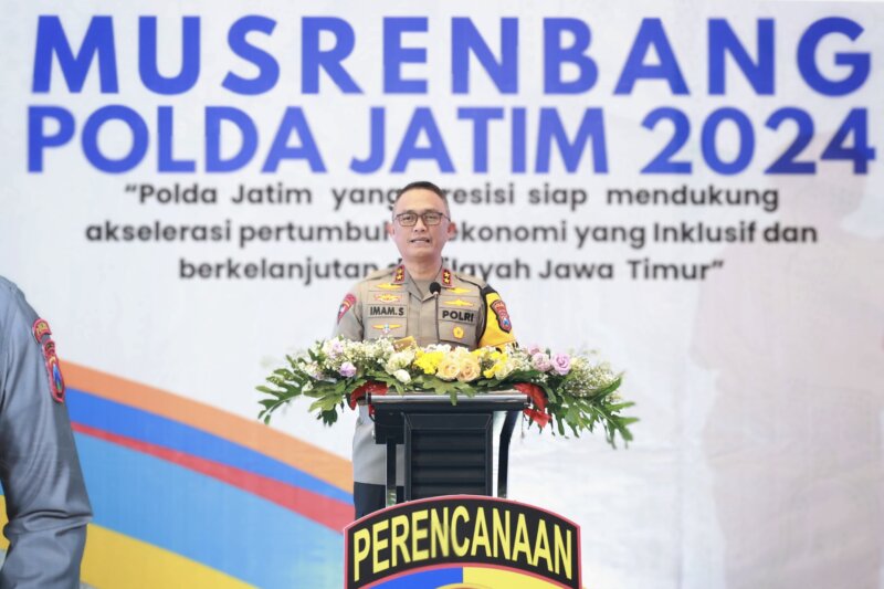 Kapolda Jatim Irjen Pol Drs. Imam Sugianto