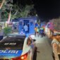 Anggota Polres Situbondo patroli di KPU dan Bawaslu