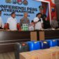 Satresnarkoba Polres Kediri Kota tangkap tersangka beserta barang buktinya