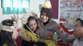 Kasihumas Polres Probolinggo, Iptu Merdhania Pravita Shanty bersama kaum Difabel